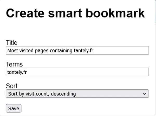 Preview of 2023 - Places - Smart bookmarks